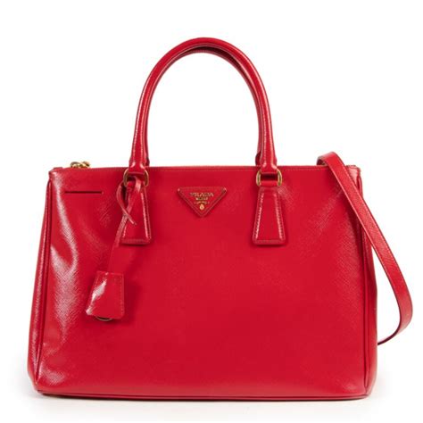 prada red patent leather bag|authentic prada leather bag.